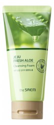 Пенка для умывания с экстрактом алоэ вера THE SAEM Jeju Fresh Aloe Cleansing Foam 150г