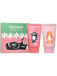 Лимитированный набор солнцезащитных кремов THE SAEM Eco Earth Pink Sun Cream Special Set, 50 мл + 50 мл