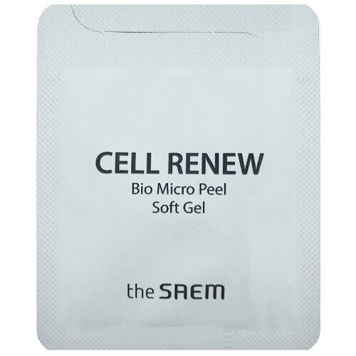 Пилинг-скатка с растительными стволовыми клетками THE SAEM Cell Renew Bio Micro Peel Soft Gel |пробник|