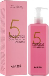Шампунь для окрашенных волос с пробиотиками MASIL 5 PROBIOTICS COLOR RADIANCE SHAMPOO 500ml