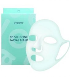 Многоразовая маска 3D силиконовая для косметических процедур AYOUME 3D SILICONE FACIAL MASK