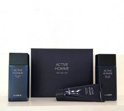 Набор уходовый для мужской кожи лица THE SAEM Active Homme Blue Hydro Skin Care 2 Set (145 мл*2 шт/60 мл)