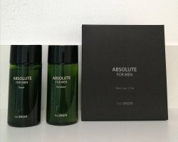 Уходовый набор для мужчин (тонер + эмульсия) THE SAEM The SAEM Absolute For Men Skin Care 2 Set (160 мл*2 шт)