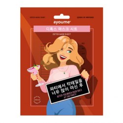 Маска на тканевой основе для лица антиоксидантная AYOUME Detox Mask Sheet 23ml