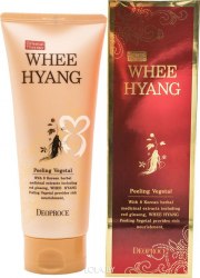 Антивозрастной пилинг для лица с экстрактом женьшеня DEOPROCE Whee Hyang anti-wrinkle Peeling vegetal 170 гр