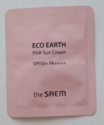 Крем пробник солнцезащитный THE SAEM (Sample)Eco Earth Pink Sun Cream_1.5m