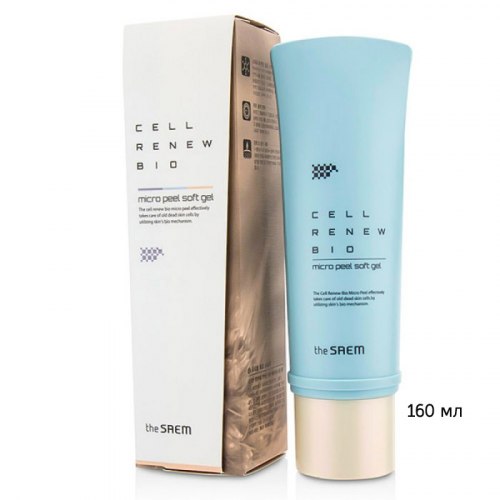 Пилинг Гель отшелушивающий для лица THE SAEM Cell Renew Bio Micro Peel Soft Gel 160мл