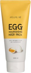 Питательная маска для волос WELCOS с Around Me Egg Nourishing Hair Pack 200мл