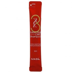 Миниатюра шампуня с керамидами MASIL 3 Salon Hair CMC Shampoo 8 мл