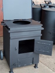 Печь для сжигания мусора Уголек 270 (4мм) (Pionehr)