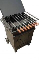 Печь для сжигания мусора Уголек 270 (4мм) (Pionehr)