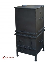 Печь для сжигания садового мусора Уголек 450 разборная (сталь 4 мм). (Pionehr)