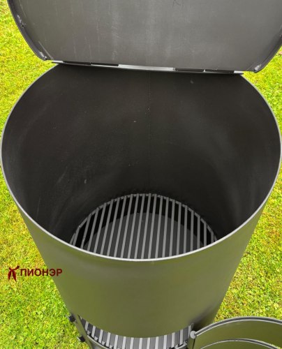 Печь - бочка для сжигания мусора Смуглянка 240 (3 мм) (Pionehr)
