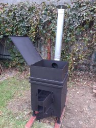 Печь для сжигания садового мусора "Уголек" Плюс (Pionehr)