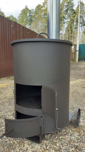 Печь для сжигания садового мусора "Золушка-1" 4 мм особо прочная