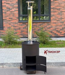 Печь для сжигания мусора УСМ-150 (5 мм) (Pionehr)