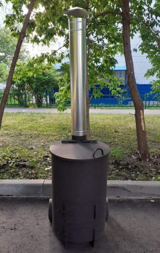Печь для сжигания мусора УСМ-150 (5 мм) (Pionehr)