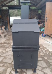 Печь для сжигания мусора Уголек-400 4мм (Pionehr)