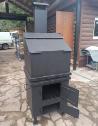 Печь для сжигания мусора Уголек-400 4мм (Pionehr)