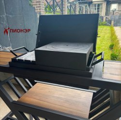 Мангал СМ-5 П в стиле Loft Пионэр