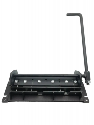 Дырокол для пчелиных рамок на 5 отверстия (черный металл)крашеный