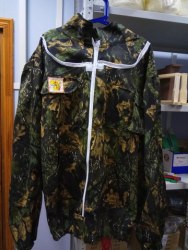 Куртка пчеловода "ЕВРО" на молнии (ткань поликаттон) цветной