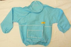 Куртка защитная пчеловодная (ткань х/б, бязь) цвет синий