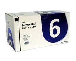 Иглы НовоФайн 6 мм (NovoFine) №100 Novo Nordisk
