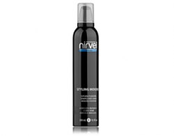 Мусс для укладки вьющихся волос натуральной фиксации Nirvel Professional FX Mousse Curly Hair, 300 мл.