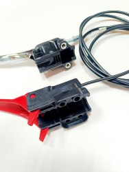 Ручка в комплекте с тросом 1DT10010-к+1L Т02137-к