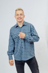 Сорочка верхняя мужская Nadex Men's Shirts Collection 01-060013/425-23