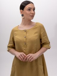 Платье женское льняное Nadex for women 21-110430/210-25