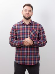 Рубашка мужская Nadex Men's Shirts Collection 01-118612/425-25