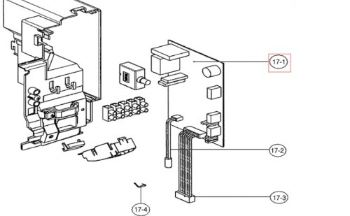 Запчасть DAIKIN 4013350 PRINTED CIRCUIT BOARD