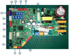 Плата управления Midea CE-MDVD36G/BP2N1Y-11M(E).D.1.1