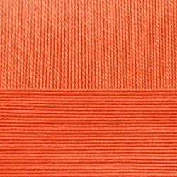 Пехорка Цветное кружево 396 настурция ООО Пехорский текстиль 100% мерсеризированный хлопок, длина в мотке 475 м.