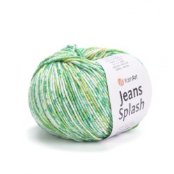 Yarn Art Jeans Splash цвет 946 Yarn Art 55% хлопок, 45% акрил, длина в мотке 160 м.