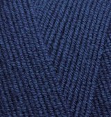 Alize Lanagold 800, цвет 58 темно синий Alize 49% шерсть, 51% акрил, длина в мотке 800 м.