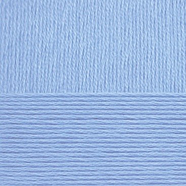 Пехорка Хлопок натуральный 425м., цвет 05 голубой ООО Пехорский текстиль 100% хлопок, длина в мотке 425м.