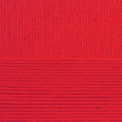 Пехорка Хлопок натуральный 425м., цвет 06 красный ООО Пехорский текстиль 100% хлопок, длина в мотке 425м.