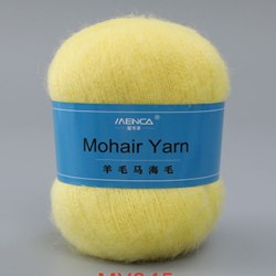 Menca Mohair Yarn цвет 45 Menca 50% мохер, 30% нейлон, 20% шерсть,длина в мотке 615 м.