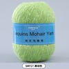 Menca Sequin Mohair цвет 17 Menca 28% мохер, 39% акрил, 30% шерсть, 5% пайетки, длина в мотке 400 м.