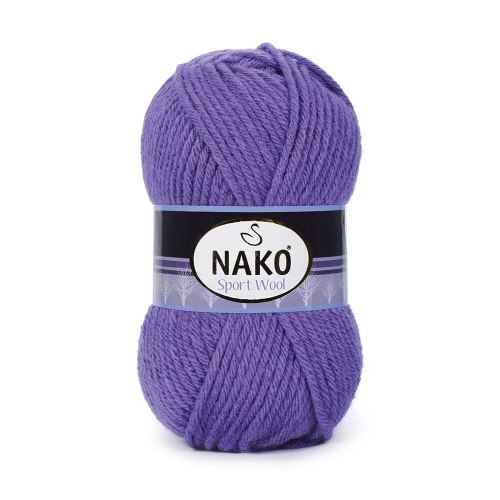 Nako Sport Wool цвет 10287 Nako 25% Шерсть, 75% Премиум акрил, моток 100 гр. длина в мотке 120 м.
