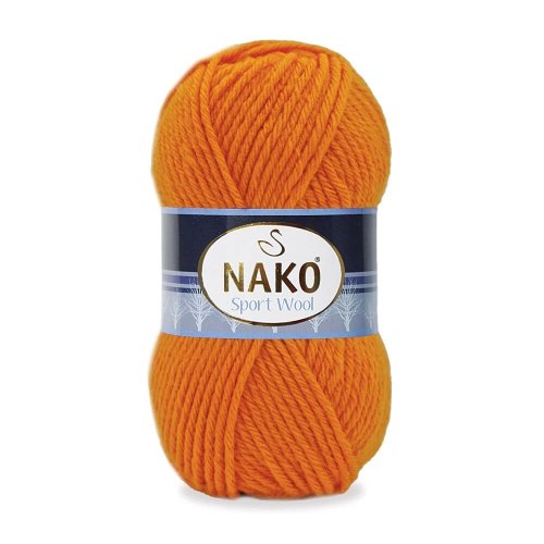 Nako Sport Wool цвет 93 Nako 25% Шерсть, 75% Премиум акрил, моток 100 гр. длина в мотке 120 м.