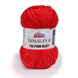 Himalaya Dolphin baby цвет 80318 красный Himalaya 100% микрополиэстер, длина 120 м в мотке Himalaya Dolphin baby цвет 80318 красный Himalaya 100% микрополиэстер, длина 120 м в мотке