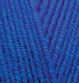 Alize Lanagold, цвет 141 василек. ОСТАТОК 1 мотка!!! Alize 49% шерсть, 51% акрил, длина в мотке 240 м.