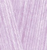 Alize Angora Gold цвет 27 лиловый. ОСТАТОК 6 мотков!!! Alize 20% шерсть, 80% акрил, длина 550 м в мотке