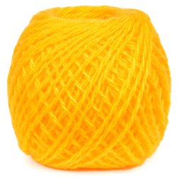 Клубки. Желтый. Продается упаковкой. Цена за упаковку 10 шт. по 40 гр. = 400 гр. Карачай 100% ПАН, моток 40 гр. в упаковке 10 мотков.