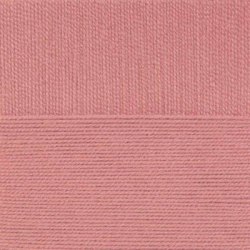 Пехорка Хлопок натуральный 425м., цвет 599 увядшая роза ООО Пехорский текстиль 100% хлопок, длина в мотке 425м.