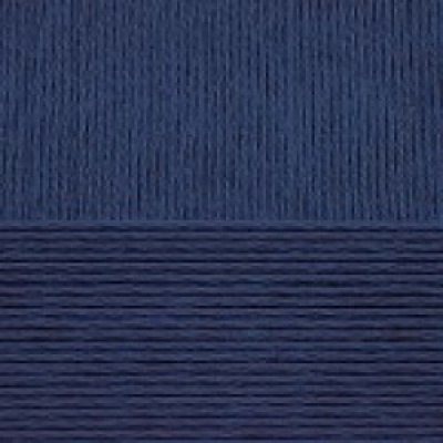 Пехорка Хлопок натуральный 425м., цвет 04 темно синий ООО Пехорский текстиль 100% хлопок, длина в мотке 425м.